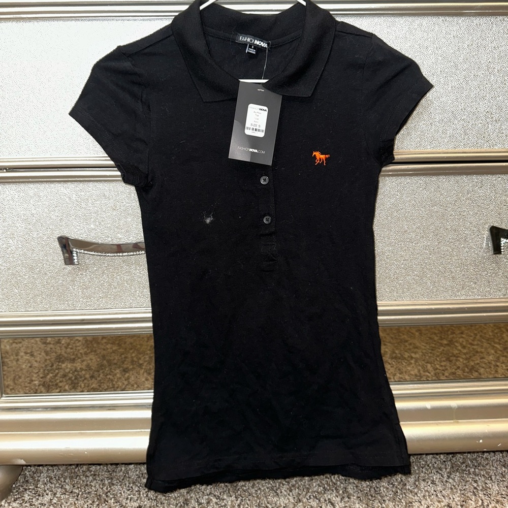 NWT black Polo and long sleeve bundle